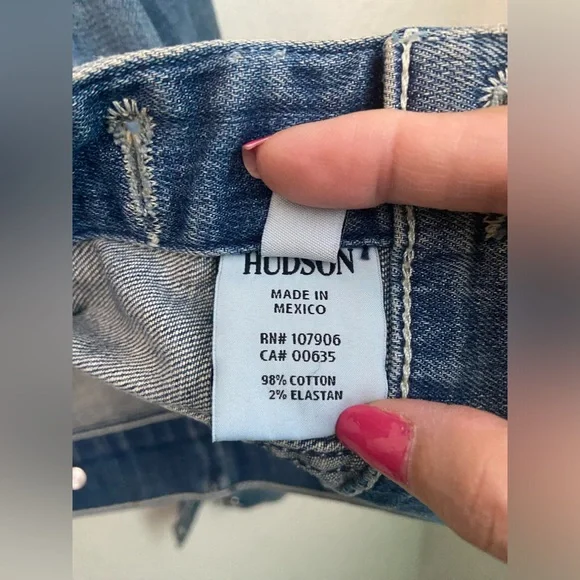 Vintage Hudson Denim Jeans Cropped Jacket Women’s Size XS - Picture 6 of 14